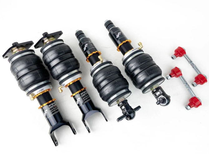 C5 Corvette Airforce Airbag Suspension parts laid out plainly