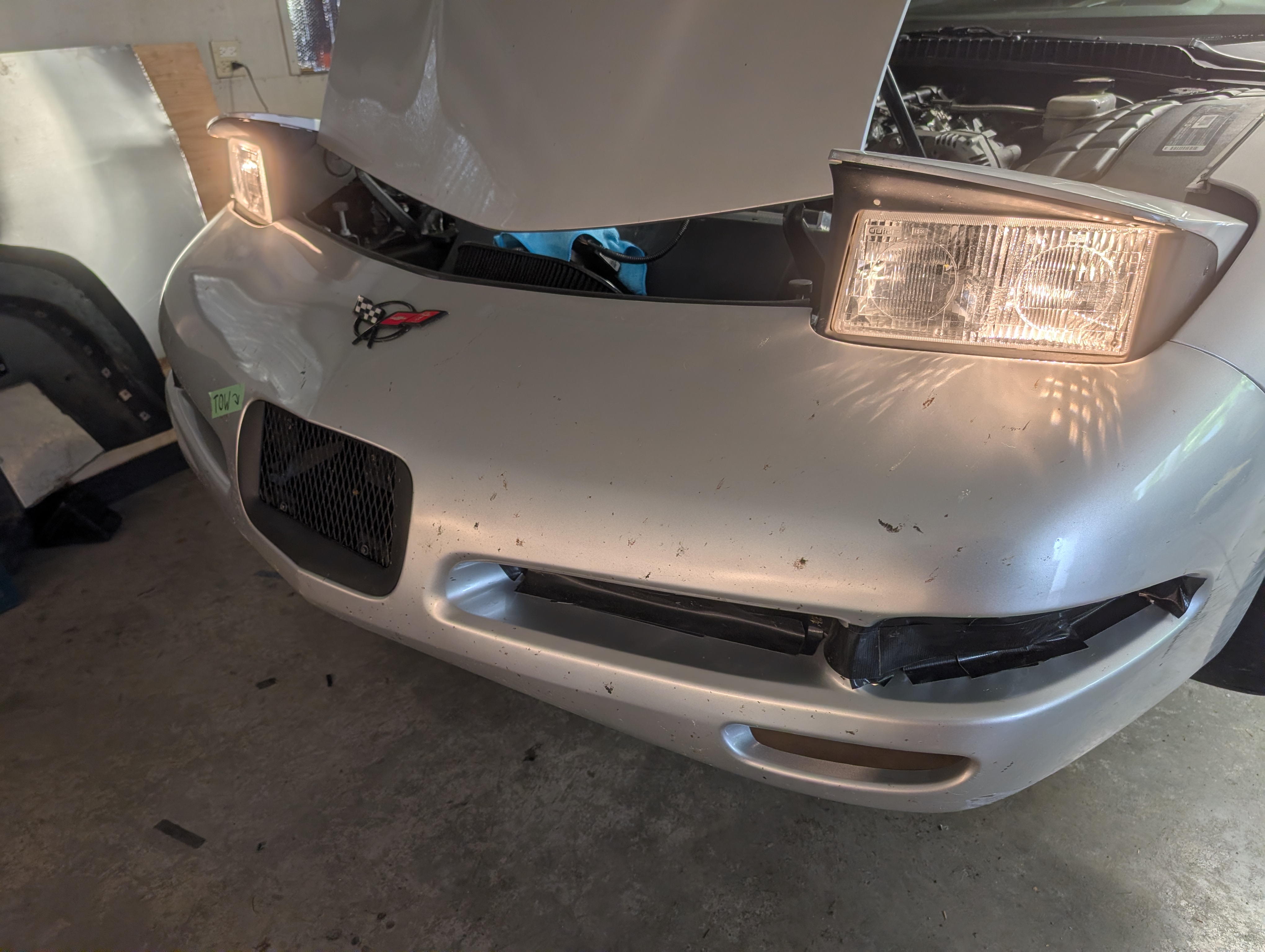 C5 Corvette working pop up headlights