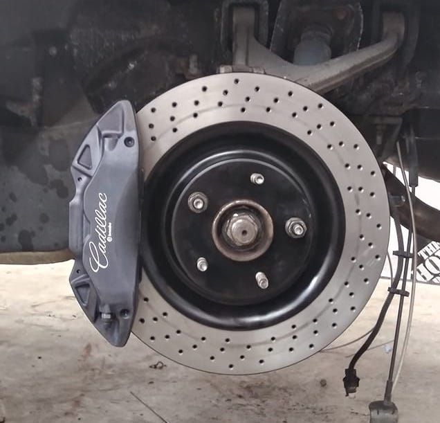 C5 Caddy Brembo On Rear