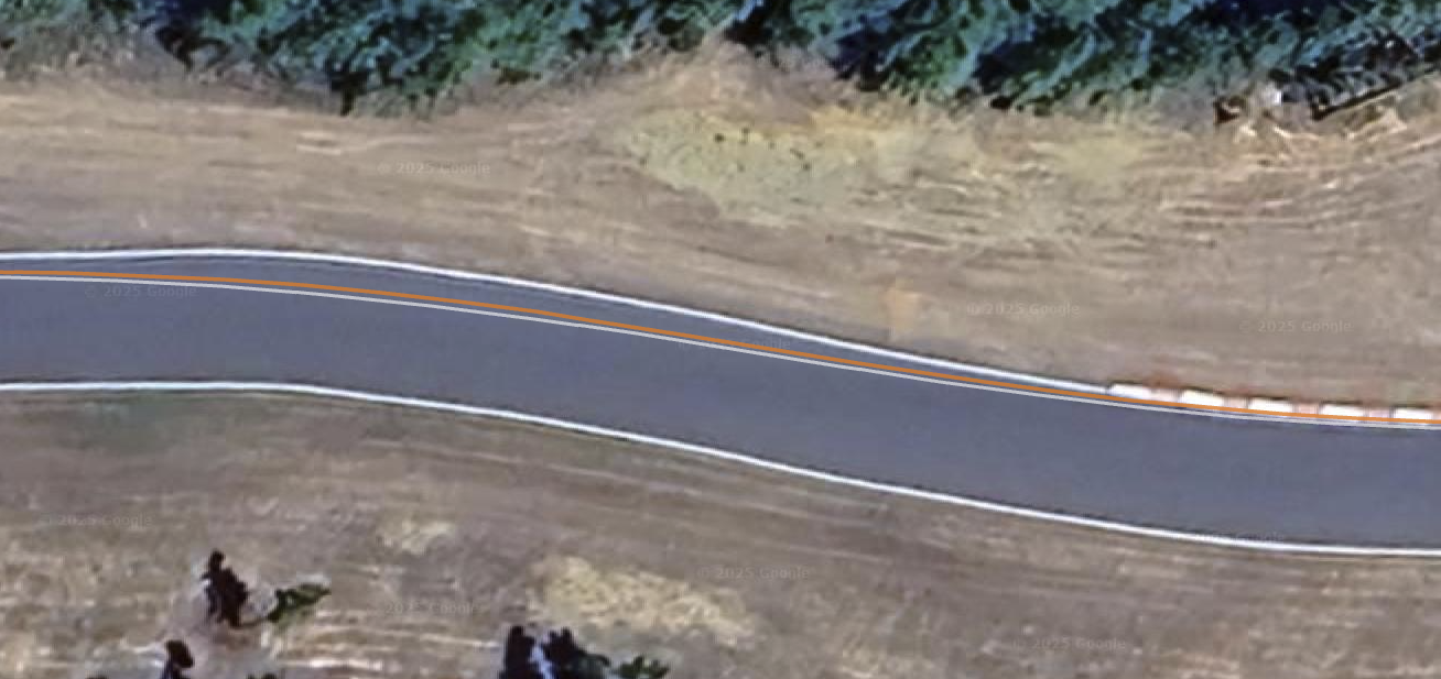 An example again of Fire Laps between turns 5 and 6 at the Ridge Motorsports. Specifically the minor suggestion to not bounce as far out on the track and instead straight line the section a bit more.
