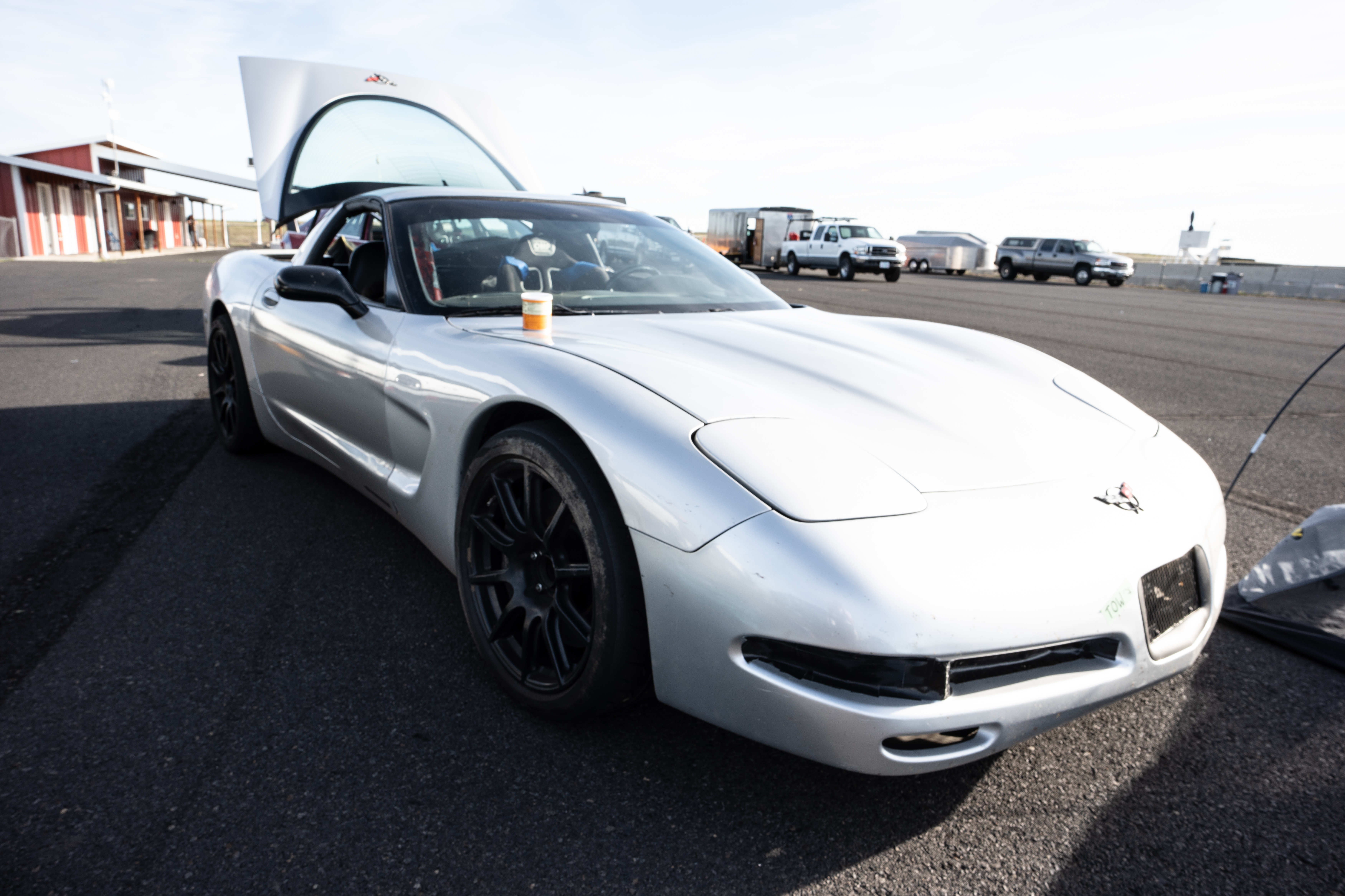 The Dead to Shred Corvette park at ORP in the AM