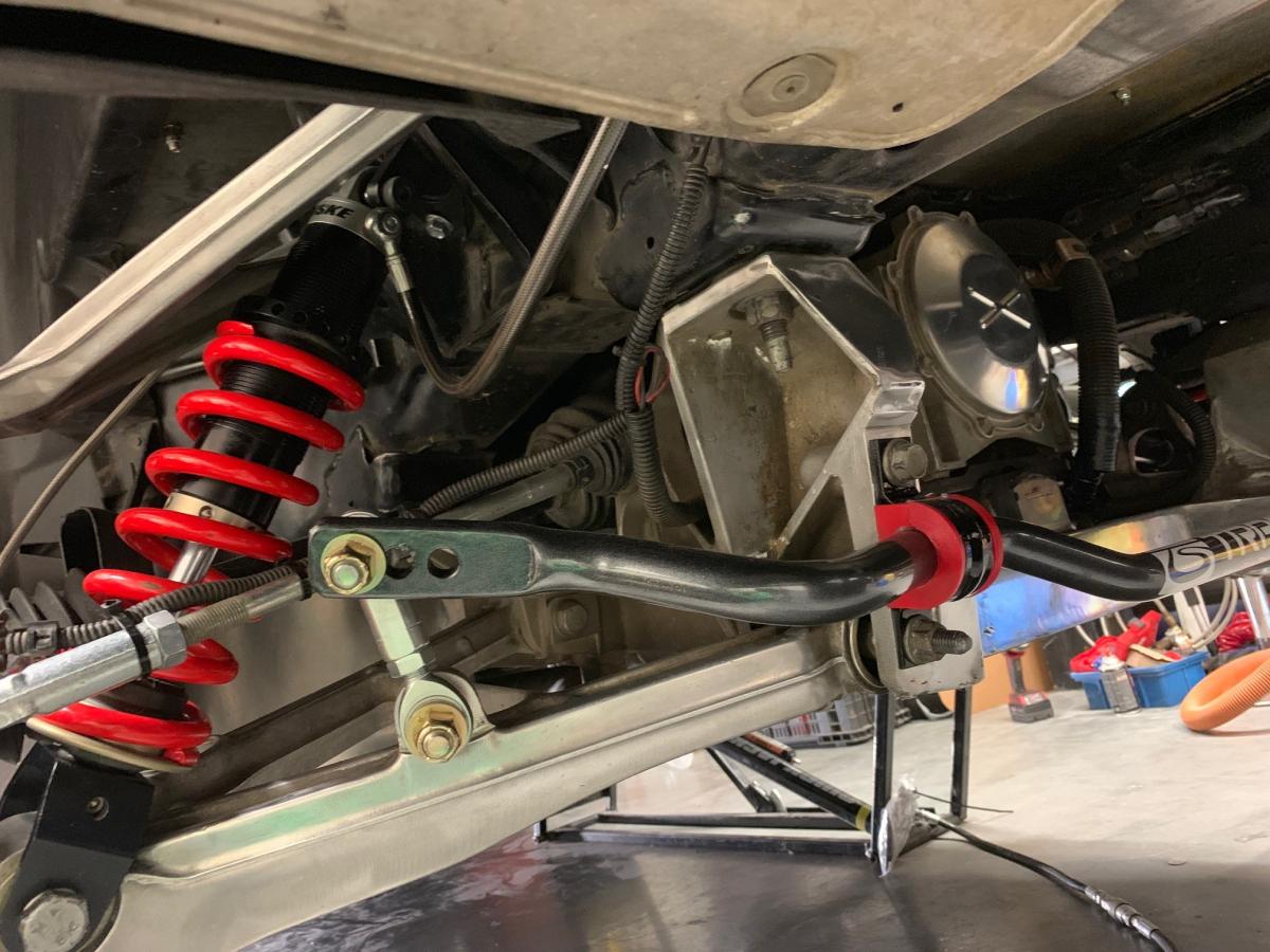 A C5 Corvette Spec Corvette Rear Suspension, as viewed from passenger rear side.