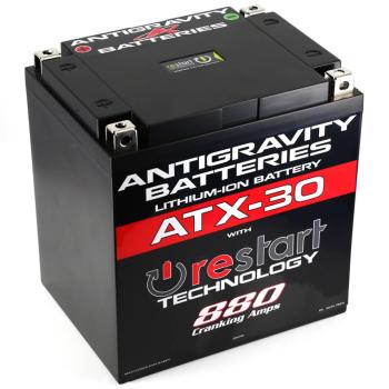The Antigravity ATX-30 battery with re-start technology