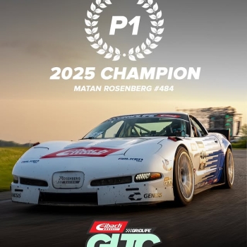 Matan Rosenberg #484 is the 2025 GLTC champion