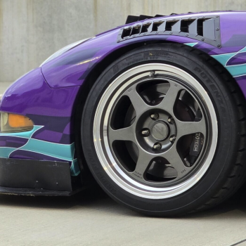 Podium FF6 wheels on a C5 Corvette