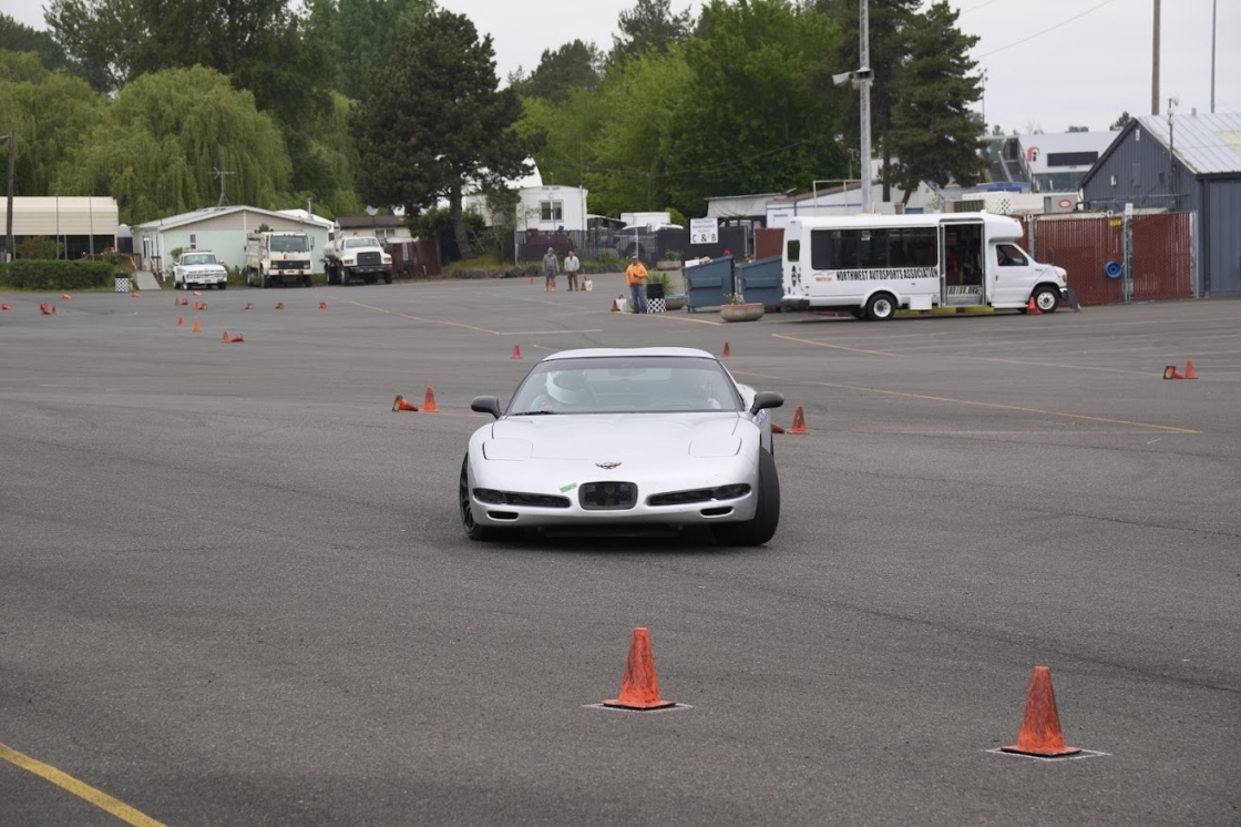 Dead to Shred Corvette @ PIR autocross